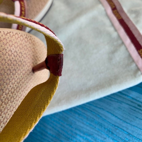 Louis Vuitton Bahia thong rubber sandals flip flops slippers beach spa slides 37 - Picture 7 of 8